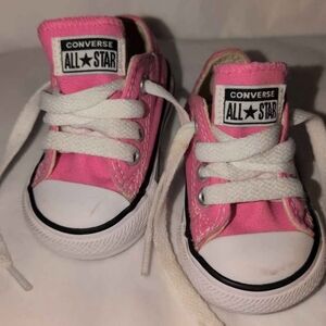 Converse Kids Sneakers in Pink and White